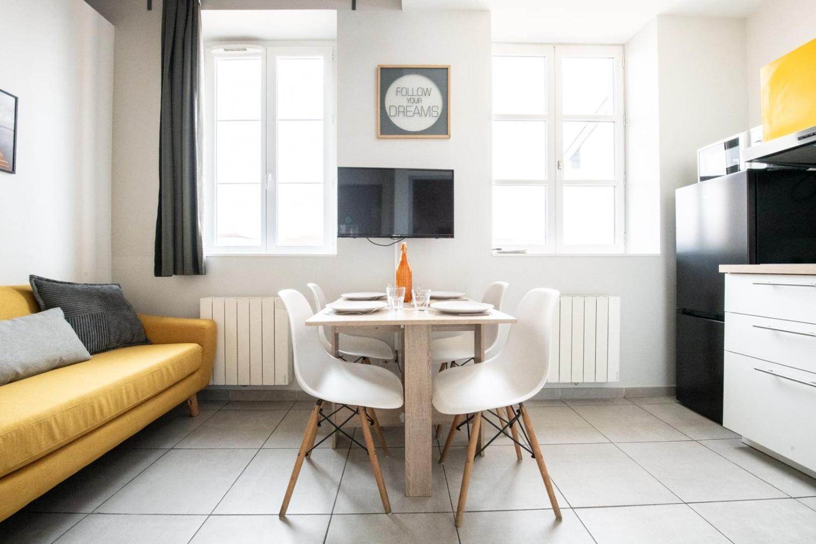 Duplex Scandinave A Cosy Et Calme - Lyon Part-Dieu Ngoại thất bức ảnh