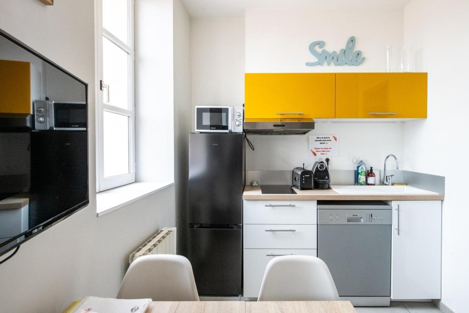 Duplex Scandinave A Cosy Et Calme - Lyon Part-Dieu Ngoại thất bức ảnh
